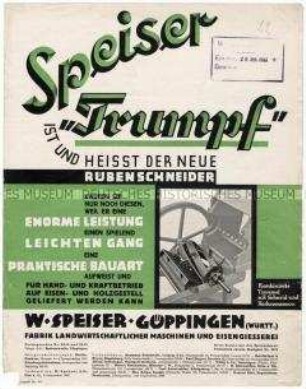 Rübenschneider "Triumpf"
