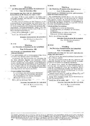 Mitteilung des Deutschen Zentralinstitus für Lehrmittel : 128/62 vom 19. November 1962 ; [Mitteilungen]