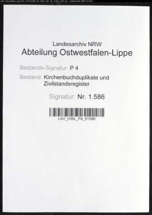 Kirchenbuchduplikat der katholischen Gemeinde Bökenförde (GHT 1818). (Gemeinde: Bökenförde, katholische Gemeinde)