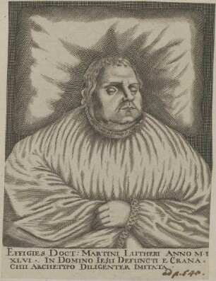 Bildnis des Martinus Lutherus