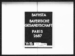 Jennewein, Franz, aus Ottersheim in der Rheinpfalz, Schuhmacher, mit Becker, Elisabeth, aus Clausen in der Rheinpfalz, beide in Paris