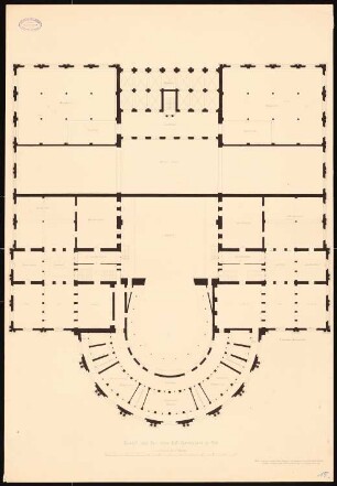 Hofoper Wien: Grundriss 5. Rang