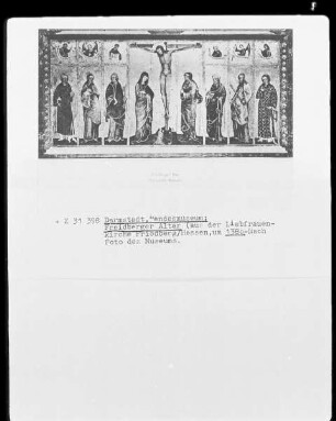 Großer Friedberger Altar — Mitteltafel