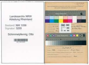 Entnazifizierung Otto Schimmelpfennig , geb. 16.02.1911 (Melker)
