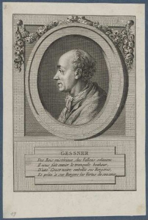 Bildnis des Salomon Gessner