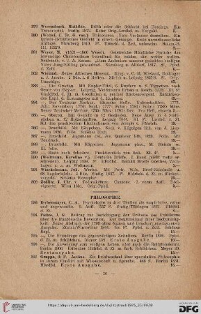 Philosophie (Nr. 393-417)