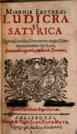 Ludicra et Satyrica