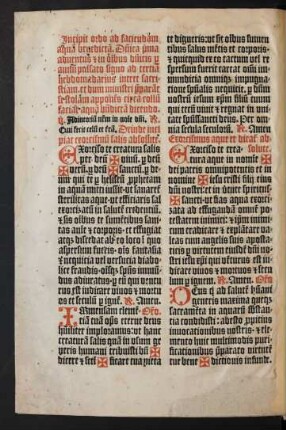 Incipit ordo ad faciendam aquam bendictam.
