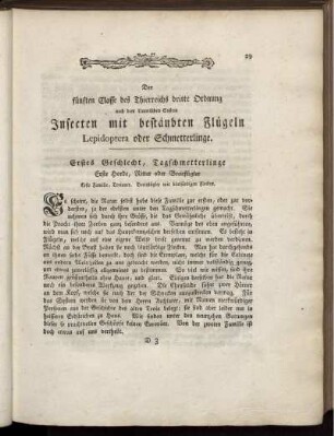 Insecten mit bestäubten Flügeln.