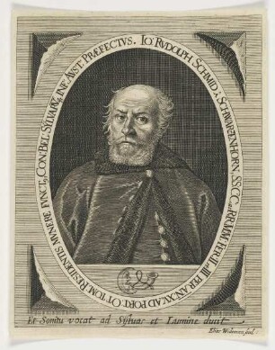 Bildnis des Io. Rvdolph Schmid â Schwarzenhorn