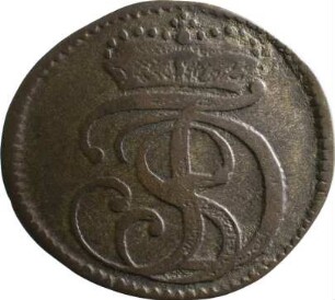 Münze, Pfennig, 1715