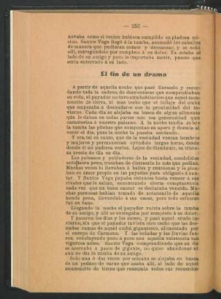 El fin de un drama