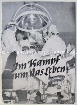 Propagandaschrift über das Gesundheitswesen der DDR mit einem Vergleich zur Bundesrepublik