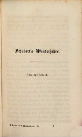 Schubart's Wanderjahre oder Dichter und Pfaff : Roman, 2