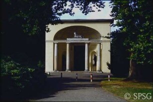 Potsdam, Neuer Garten, Orangerie, Ägyptisches Portal.