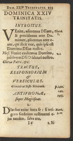 Dominica XXIV Trinitatis.