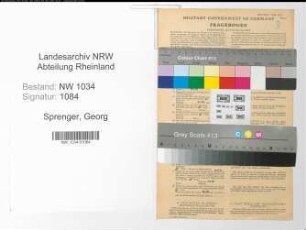 Entnazifizierung Georg Sprenger , geb. 26.04.1881 (Fregattenkapitaen)