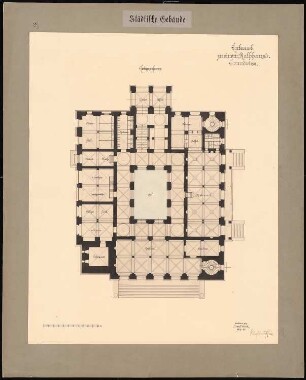 Rathaus: Grundriss EG