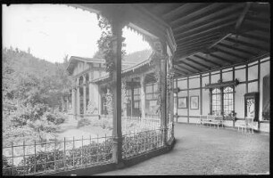 Bad Elster. Wandelhalle