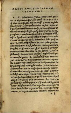 Valerii Maximi Dictorum et factorum memorabilium libri novem