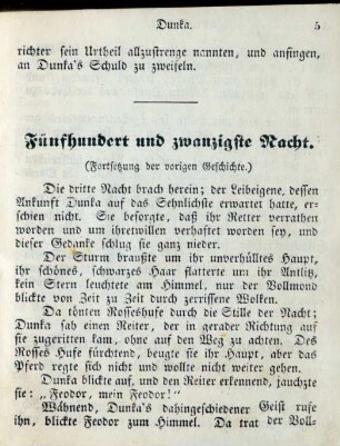 Fünfhundert und zwanzigste Nacht