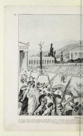 Wettlauf in Olympia