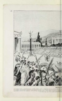 Wettlauf in Olympia