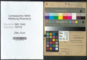 Entnazifizierung Kurt Ziltz , geb. 04.04.1902 (Buchhalter)
