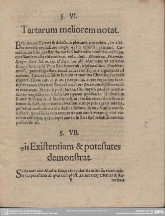 §. VI. Tartarum meliorem notat.