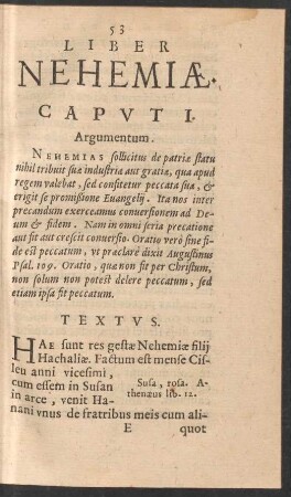 Liber Nehemiae.
