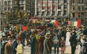 Gruss von der Leipziger Messe: Markt