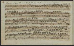 Fugen (inst.); org; g-Moll; BWV 578