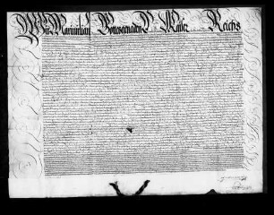 Kaiser Maximilian II. bestätigt die sog. Königsteiner Konvention d. d. 1566, Dezember 30, Königstein.