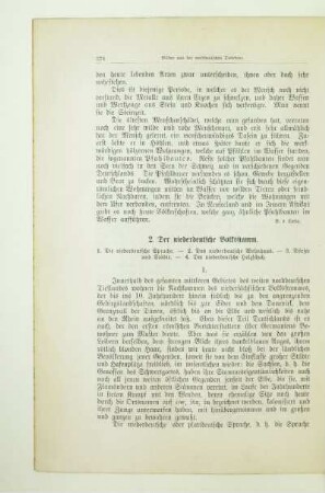 2. Der niederdeutsche Volksstamm