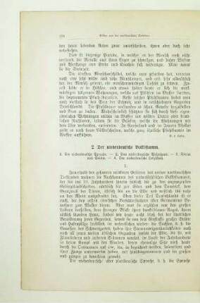 2. Der niederdeutsche Volksstamm