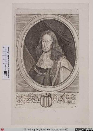 Bildnis Johann Adolph Graf von Schwarzenberg (1671 Reichsfürst)