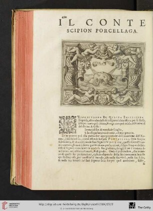 Il Conte Scipion Porcellaga
