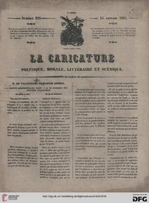 Numéro 219 (15 Janvier 1835) Planches 456,457
