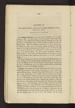 CHAPTER III. THE VIRGIN ISLANDS; ANEGADA CULEBRA, UNCLUDING SANTA CRUZ OR ST. CROIX
