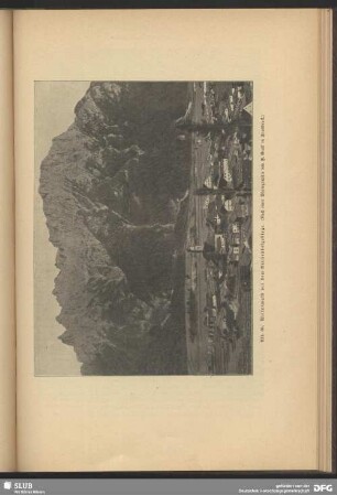 Mittenwald mit dem Karwendelgebirge