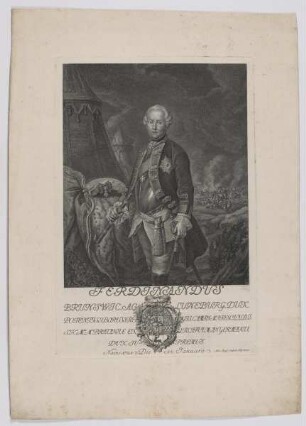 Bildnis des Ferdinandus, Herzog von Braunschweig-Lüneburg