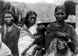 Kol Frauen (Deutsche Indien-Expedition 1926/1929 - 6. Nordindien)
