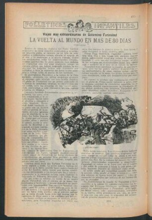 La vuelta al mundo en más de 80 días - (Conclusión) : Folletines infantiles - Viajes muy extraordinarios de Saturnino Farandoul