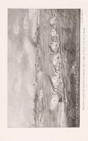 Naval battle between the Americans and Spanish, May I, 1898, of Cavité, in the Bay of Manila