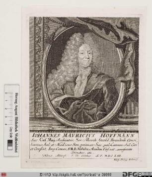 Bildnis Johann Moritz Hoffmann