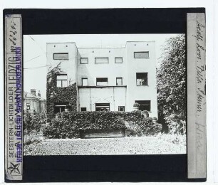 Wien, Haus Steiner : Außenansicht, Gartenseite