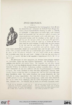 2: Zwei Bronzen