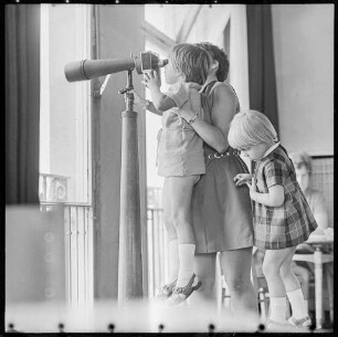 Im Kinder-Café im Haus des Kindes, Bild 1, August 1971. SW-Foto © Kurt Schwarz.