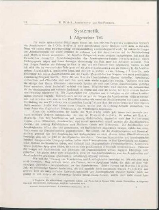Systematik.