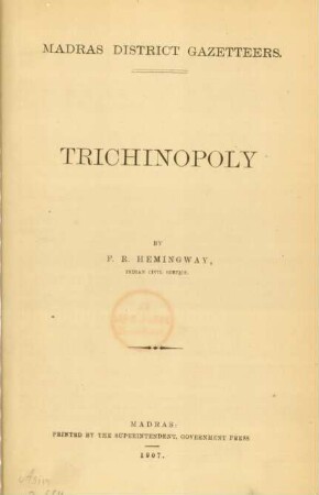 Trichinopoly